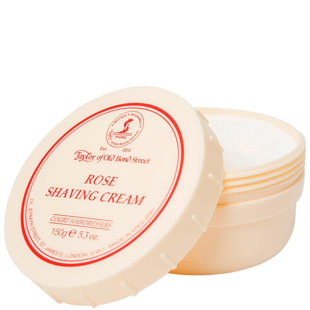 Rose Shaving Cream Jar, 5.3-Ounce (01004)