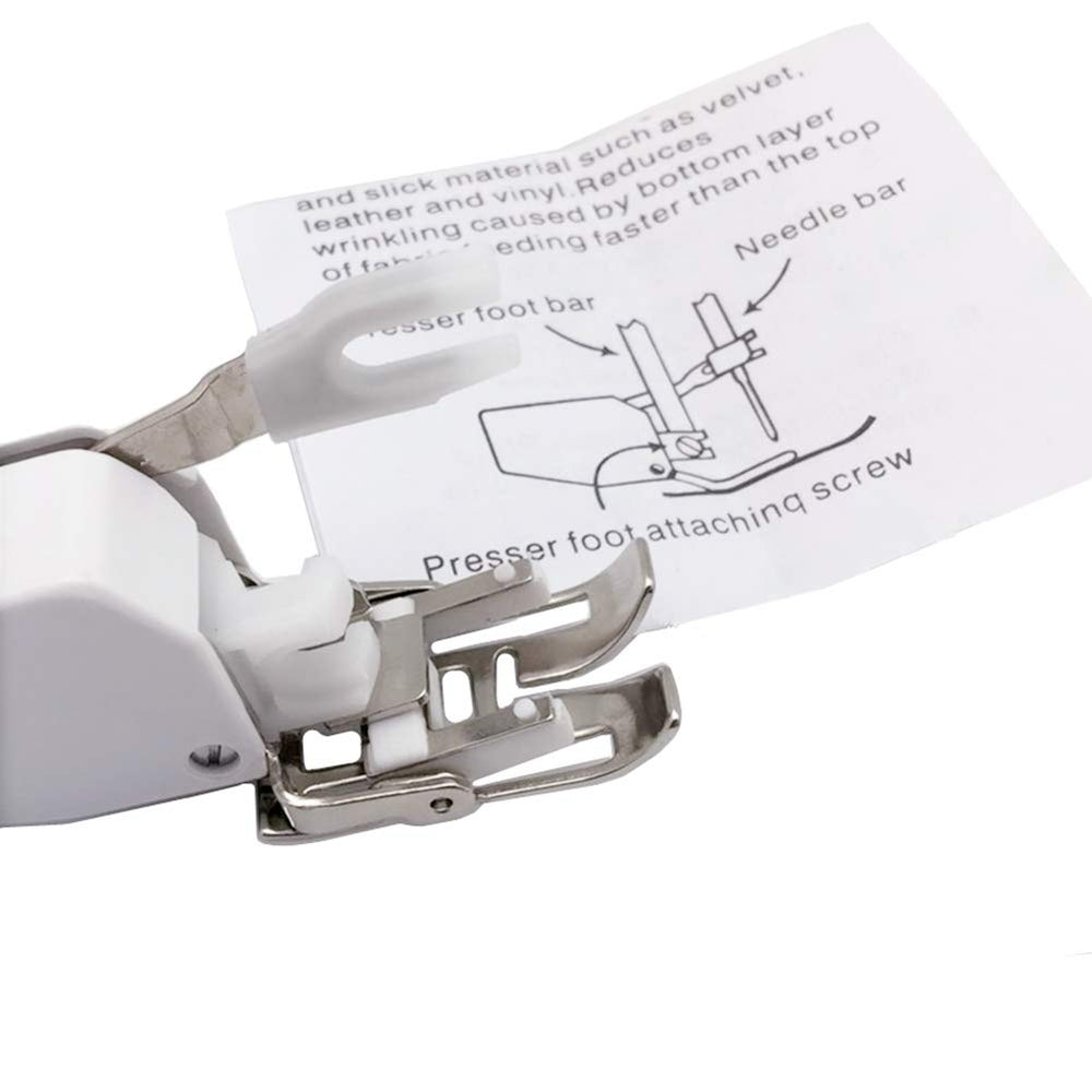FBSHICUNG Walking Foot SA107 Sewing Machine Presser Feet for Quilting and Sewing Multiple Layers, Compatible with Most Home Sewing Machines