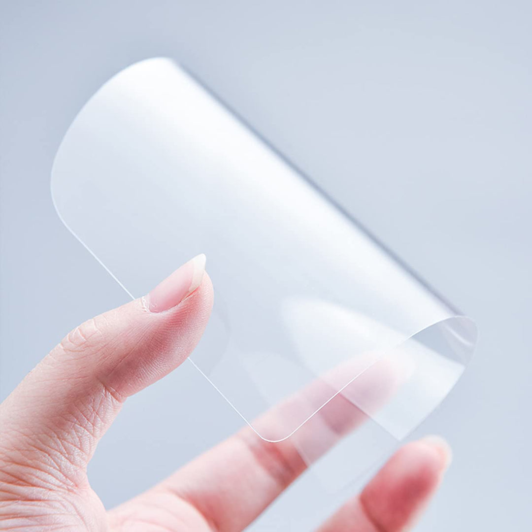 25 PCS Transparent Cake Cream Scraper Plastic Cake Scraper Decorating Clear Icing Comb Contour Decorating Set for Bread Pastry Cake Decorating Supplies DIY Kitchen Bakery Baking Tool