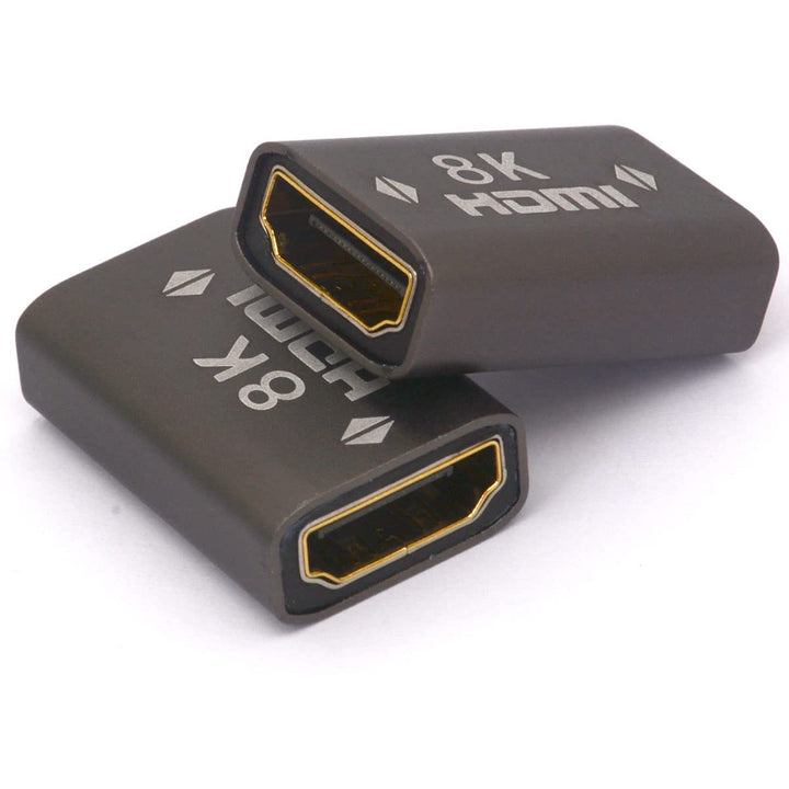 8K HDMI Extension Connector HD Adapter, HDMI 2.1 Female