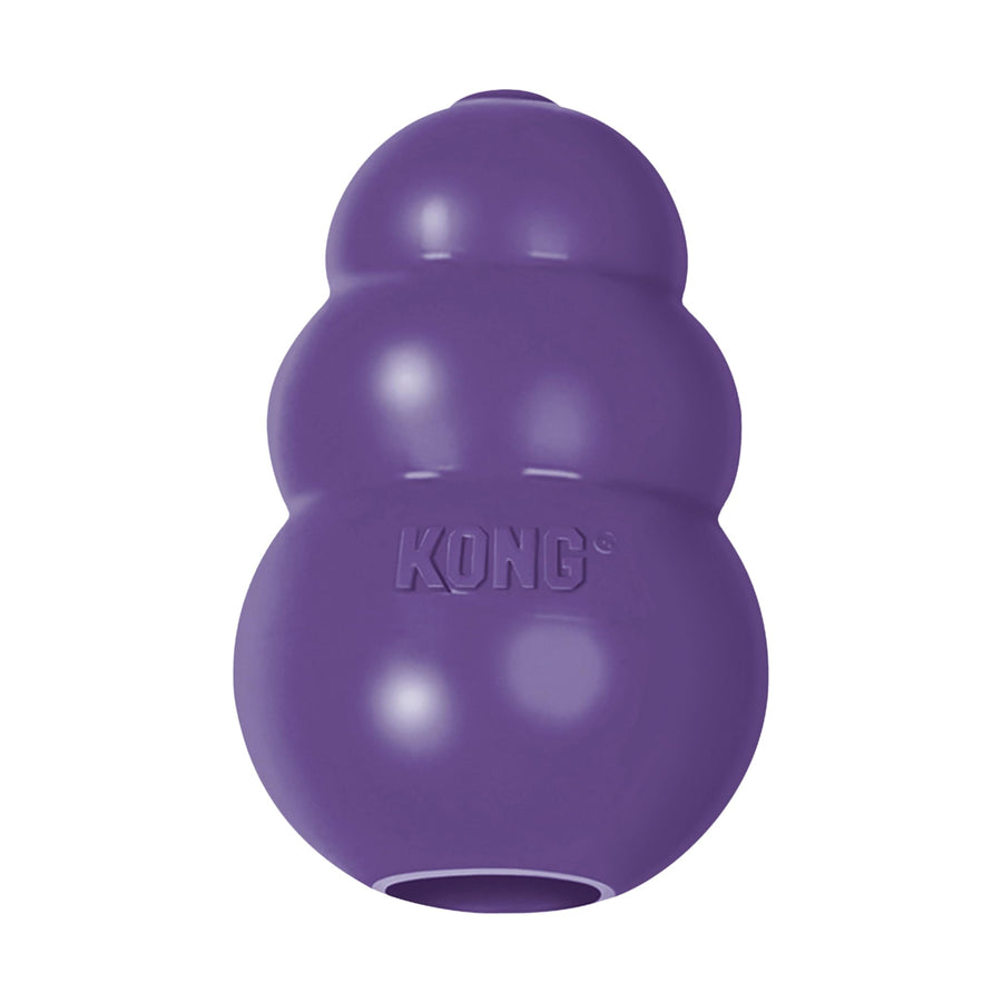 Senior - Dog Toy with Gentle, Natural Rubber - Durable Dog Toy for Older Dogs - Use Treats with Stuffable Chew Toy - Treat Toy for Chewing & Fetching - for Large Dogs