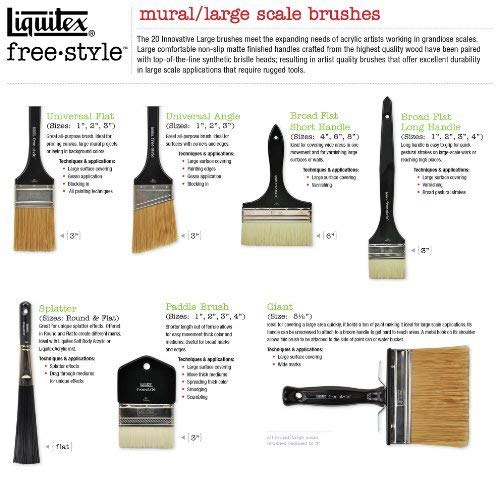Liquitex Professional Freestyle Large Scale Brush, Spla