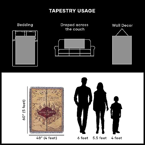 Northwest Woven Tapestry Throw Blanket, 48 x 60, Maraud