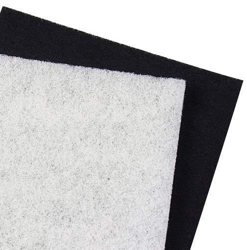 Pondmaster Danner 12202 Carbon and Coarse Pad Replacement Filter, Black, 12x 12