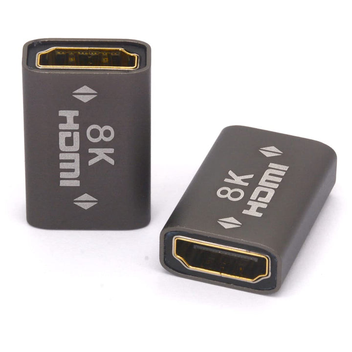 8K HDMI Extension Connector HD Adapter, HDMI 2.1 Female