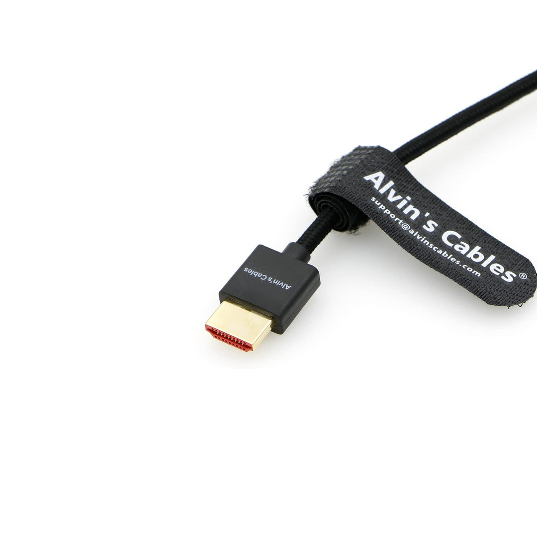 Alvin&#39;s Cables 8K 2.1 Full HDMI Braided Coiled-