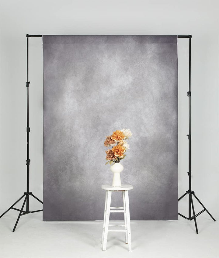 5x7ft Vintage Backdrops Abstract Grey Portrait Photo Backdrop for Photography Studio