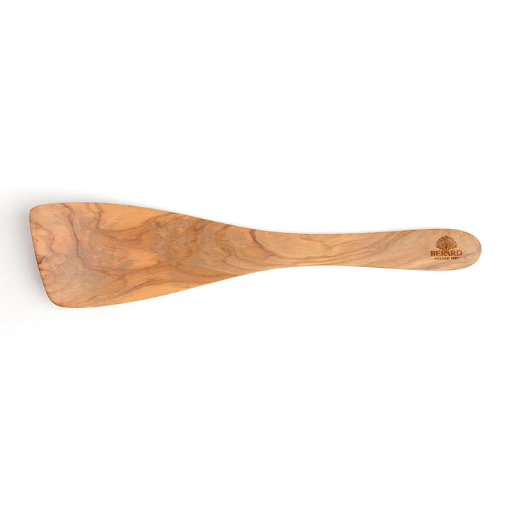 Olive-Wood Handcrafted Curved Spatula