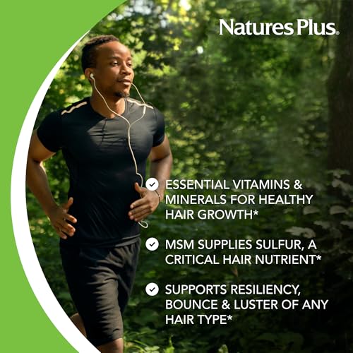 Natures Plus Ultra Hair, Sustained Release - 60 Vegetar