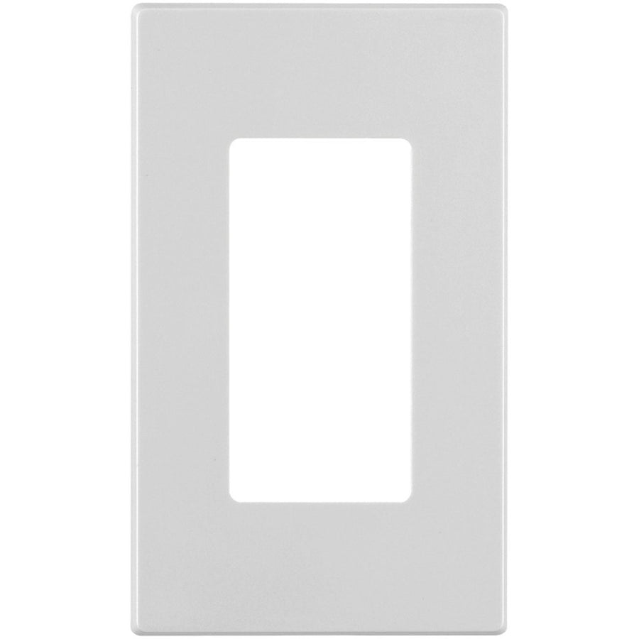 80301-SW 1-Gang Decora Plus Wallplate Screwless Snap-On Mount, White