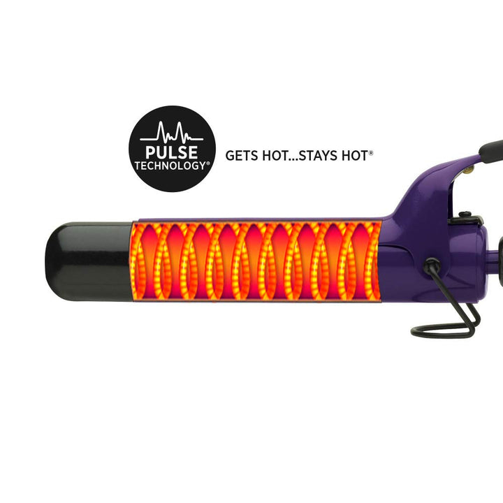 Professional Ceramic Titanium Professional Curling Iron, 1-1/4