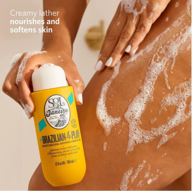 SOL DE JANEIRO Brazilian 4 Play Moisturizing Shower Cream-Gel 3oz