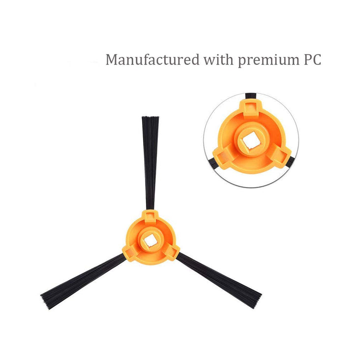 8 Pack Replacement Parts Side Brushes for Ecovacs DEEBOT 500 DEEBOT N79S N79 Robotic Vacuum Accessories