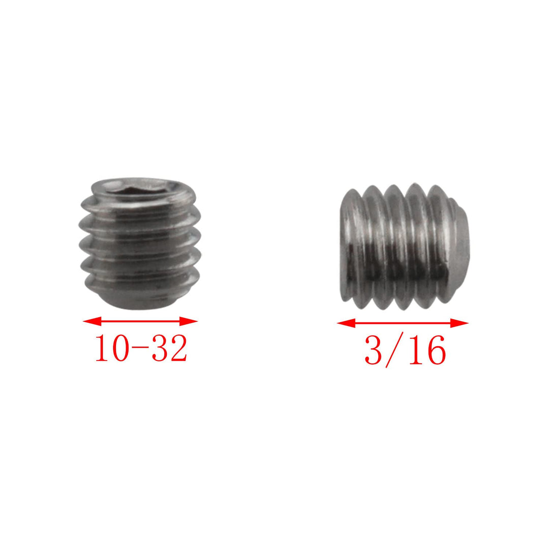 Socket Set Screws DGBRSM 25pcs 10-32 x 3/16 Stainless S