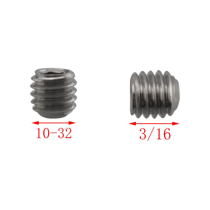 Socket Set Screws DGBRSM 25pcs 10-32 x 3/16 Stainless S