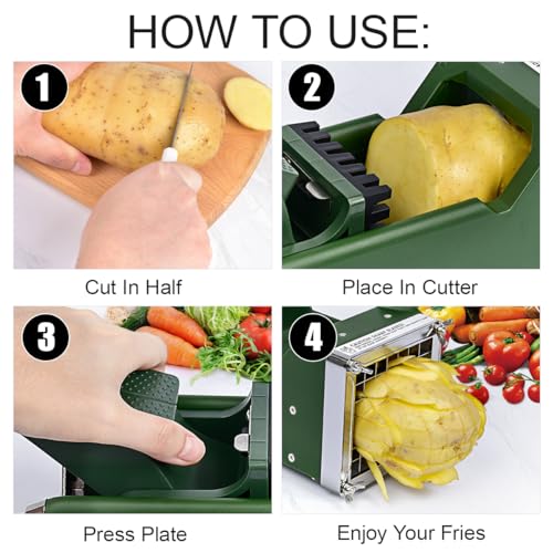 Potato Cutter, Christmas Gift-Sopito Home Made French F