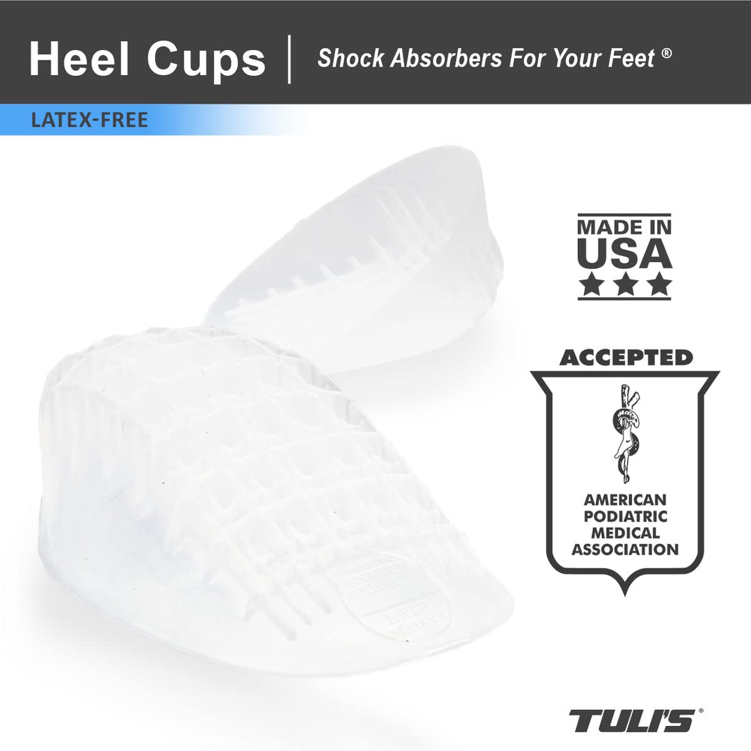 Tuli's Heavy Duty Gel Heel Cups