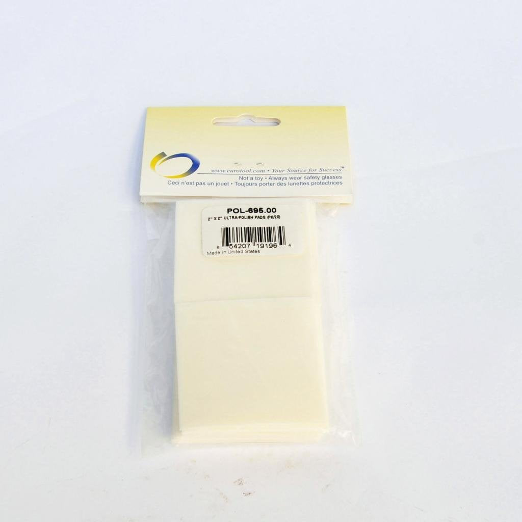 Ultra-Polish Pads - 2 X 2 Inches, Pack of 20 | POL-695.