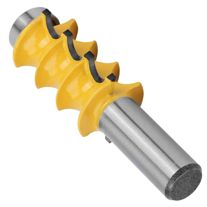 3/16-Inch Radius Triple Bead Trim Molding Router Bit 1/2 Shank Woodworking Milling Cutter Tool