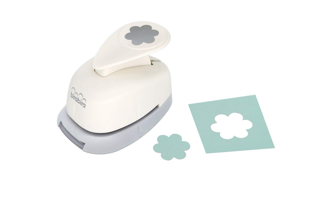 Bira Craft 5/8 inch Flower Shape Lever Action Craft Punch for Paper Crafting Scrapbooking