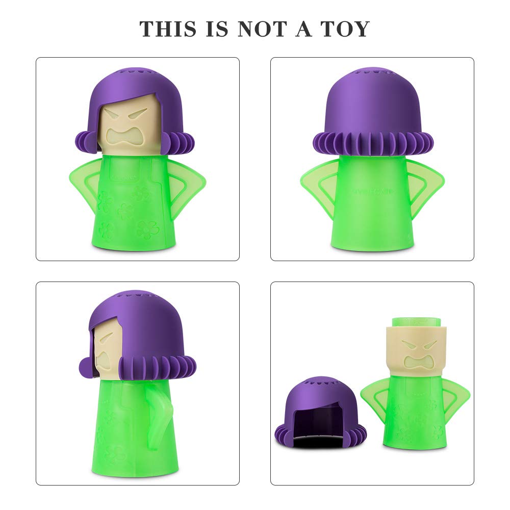 Microwave Cleaner, Topist Angry Mama Microwave Oven Ste