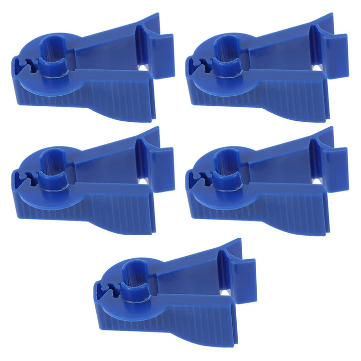 EXCEART Dialysis Bag Clamp 5Pcs Peritoneal Flow Control Clips Dialysis Tubing Clamps Catheter Clamp Urinary Incontinence Closures