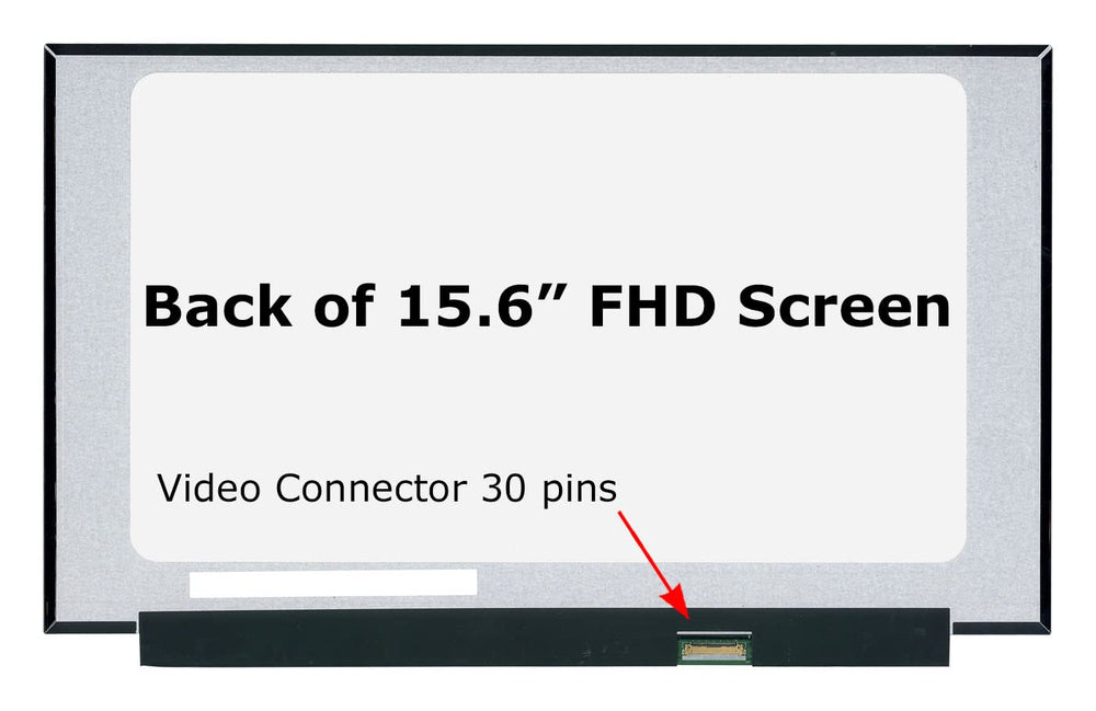 New Screen Replacement for LP156WFC(SP)(D1) FHD 30pin Non-Touch 1920x1080 IPS Matte LCD LED Display with Tools
