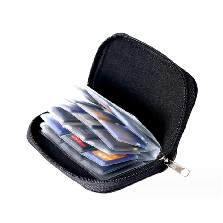 1pcs Memory Card Storage Carrying Pouch Case Holder Wallet For CF/SD/SDHC/MS/DS