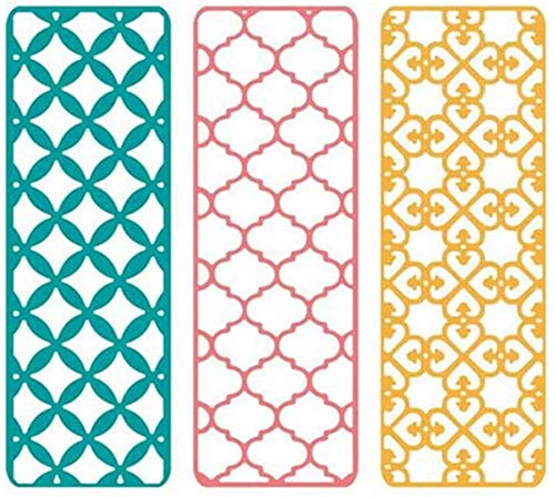 Metal Die Cuts 3 Styles of Lace Frame Embossing Stencil Cutting Dies for Card Making Scrapbooking Paper Craft Album Stamps DIY Décor