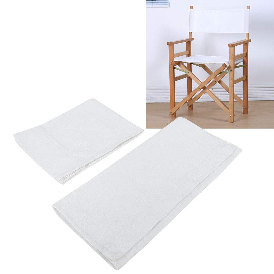 Directors Chair Canvas Replacement, 1 Set White Chair C