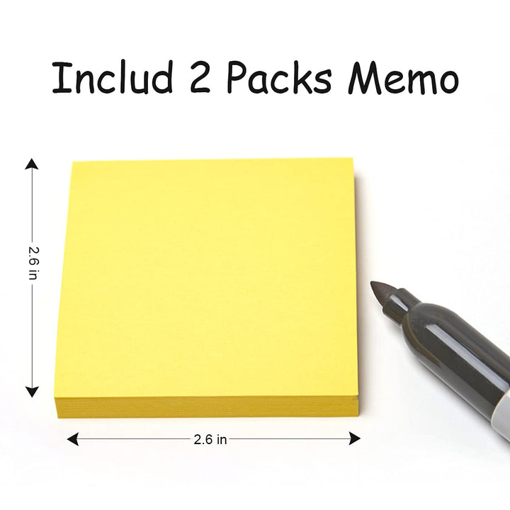 Dinosaur Memo Holder Desktop Clip For Note Pen Holder Multi-Functional Clip For Note Animal Note Clip With 2 Pack Memo (Dinosaur Green)