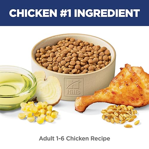 Science Diet Adult 1-6, Adult 1-6 Premium Nutrition, Dry Cat Food, Chicken Recipe, 7 lb Bag