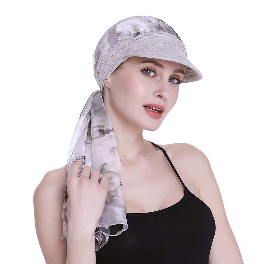 FocusCare Cotton Newsboy Cap For Women Patients With Br