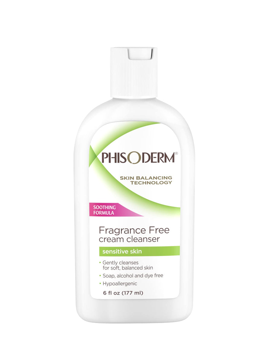 Fragrance Free Cream Cleanser For Sensitive Skin 6 oz (Pack of 4)