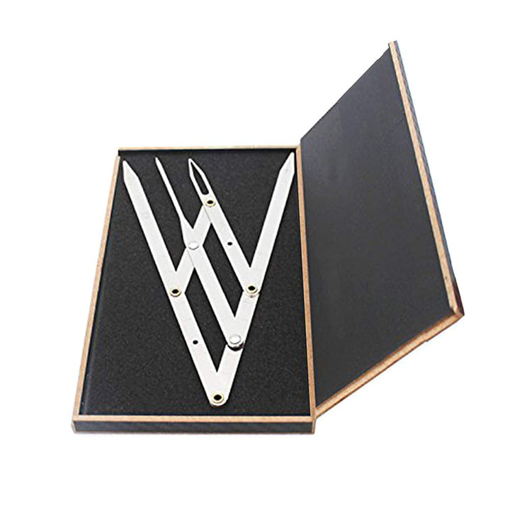 Eyebrow Golden Ratio Caliper Stencil Ruler with Flexibl