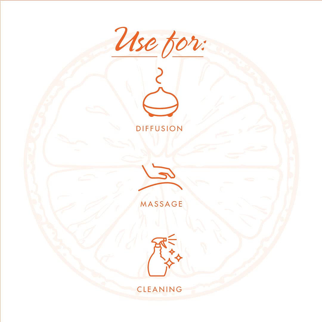 NOW Essential Oils, Orange Oil, Uplifting Aromatherapy 
