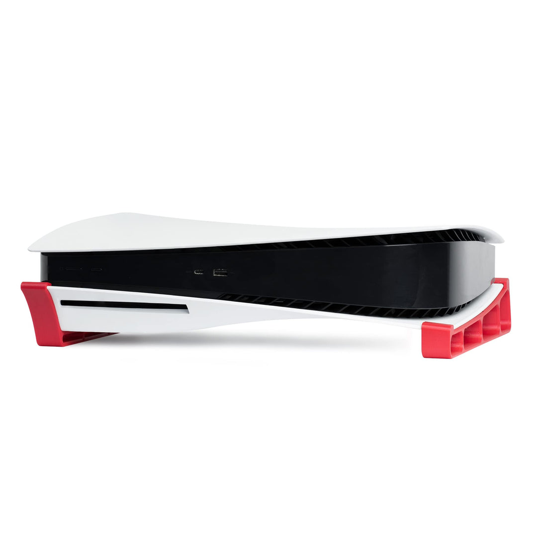Skates - Horizontal Stand Compatible with PS5 - Disc Edition (Red)