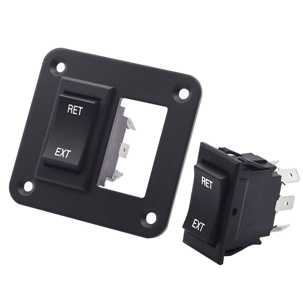 TWTADE 2 Pcs Momentary Polarity Reverse Rocker Toggle S