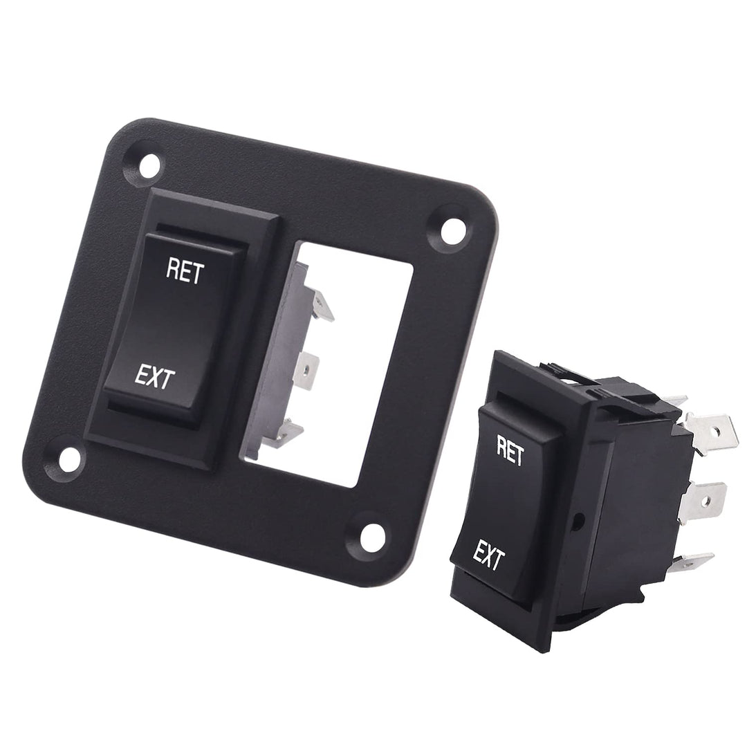 TWTADE 2 Pcs Momentary Polarity Reverse Rocker Toggle S