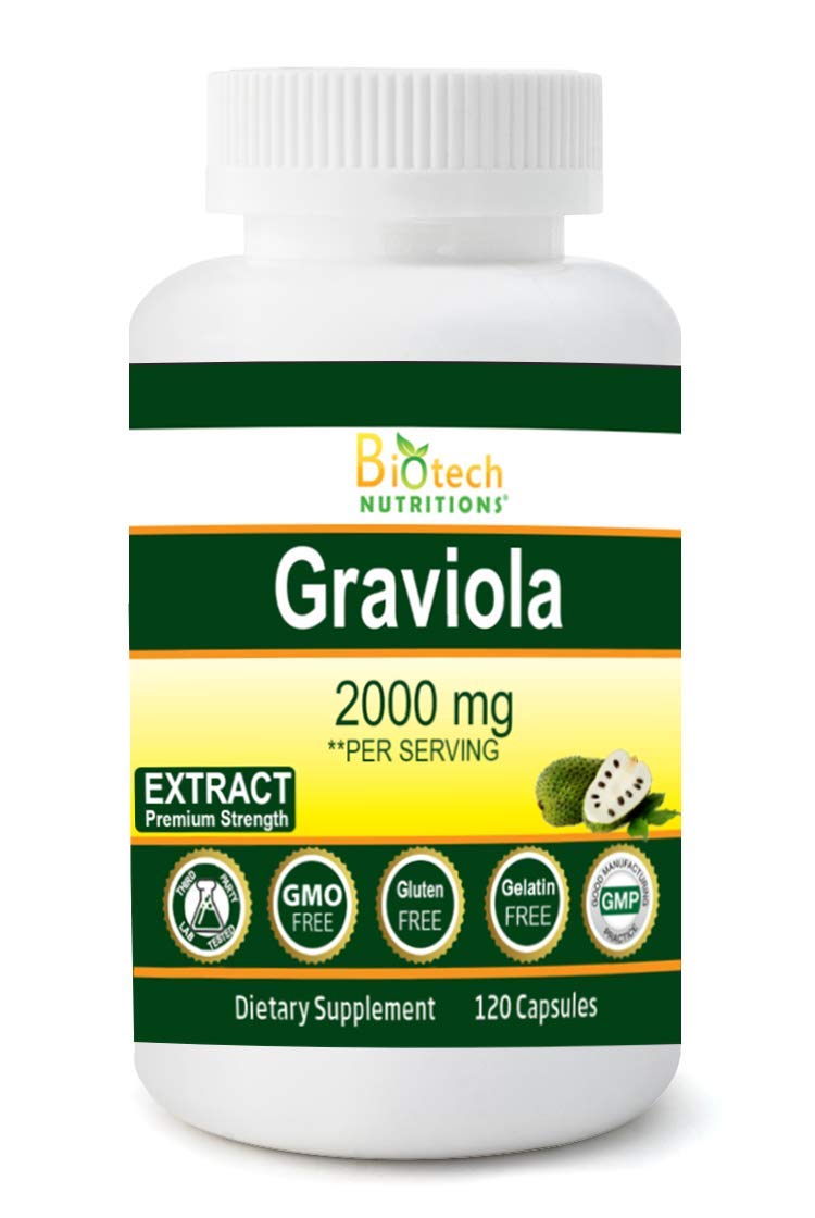 Biotech Nutritions Graviola Extract- 2000 mg Vegetable 