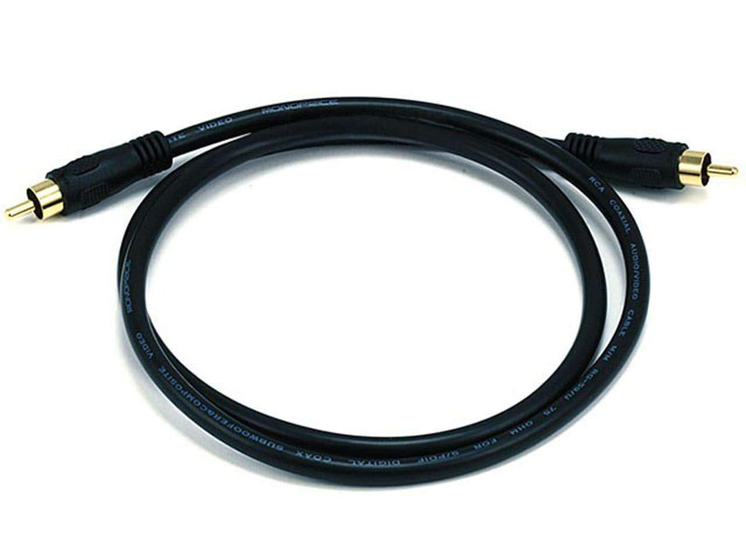 Monoprice102743 75 Ohm Digital Coaxial Audio/Video RCA 