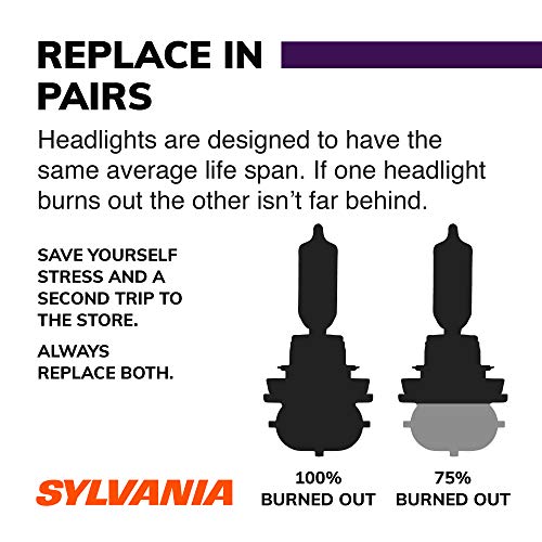 - 9005 XtraVision - High Performance Halogen Headlight Bulb, High Beam, Low Beam and Fog Replacement Bulb (Contains 1 Bulb)