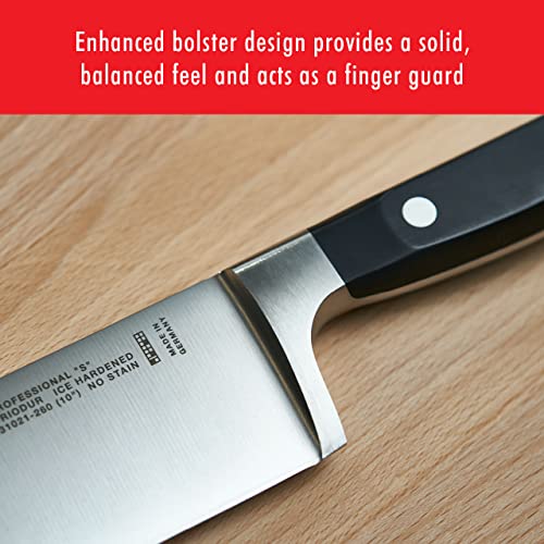 Professional S 8-inch Razor-Sharp German Chef&#39;s Knife, Made in Company-Owned German Factory with Special Formula Steel perfected for almost 300 Years, Dishwasher Safe