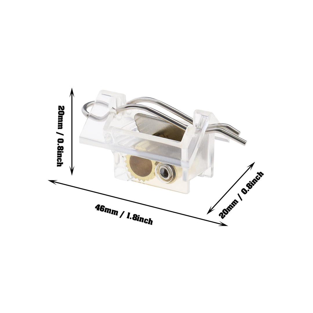 4PCS Blinds Cord Lock Blinds Helper Mechanism Spare Parts Window Blinds Components Home Furniture Decor Accessories Transparent