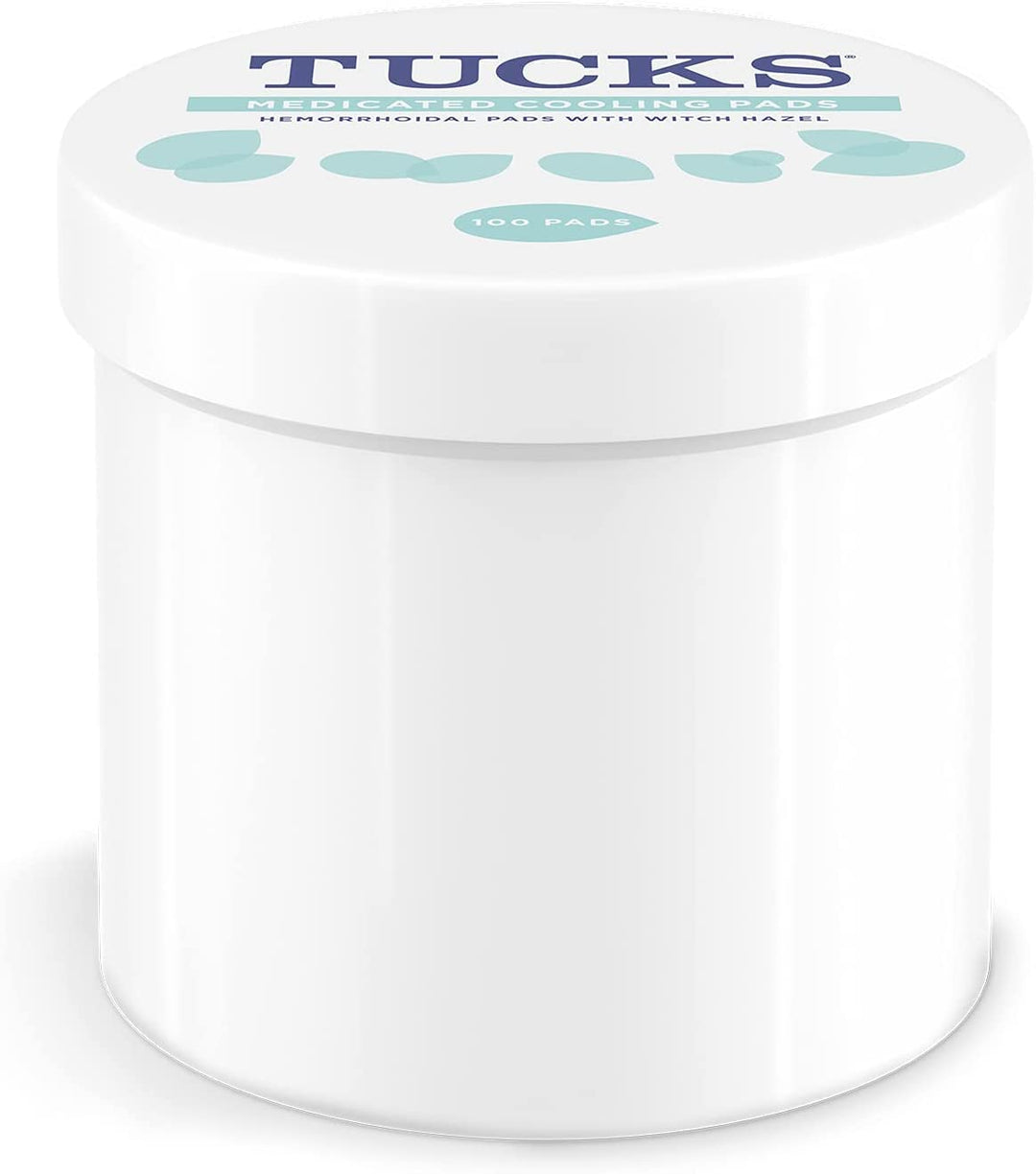 Tucks Medicated Cooling Pads 100 Pads Per Pack (Pack of