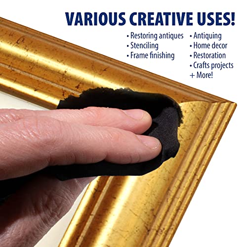 Rub n Buff Wax Metallic Finish - Rub n Buff Grecian Gold 15ml Tube - Versatile Gilding Wax for Finishing Furniture Antiquing and Restoration - Rub and Buff Colors Single Tube