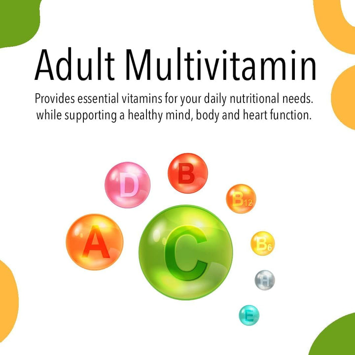 VITA GLOBE Adult Multivitamin Gummy with Vitamin, Vitam