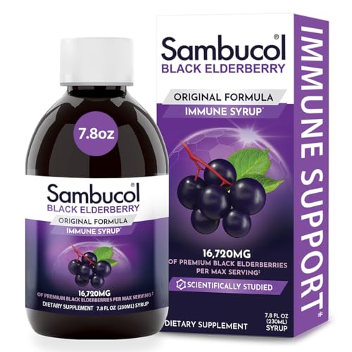 Sambucol Black Elderberry Syrup - Sambucus Elderberry S