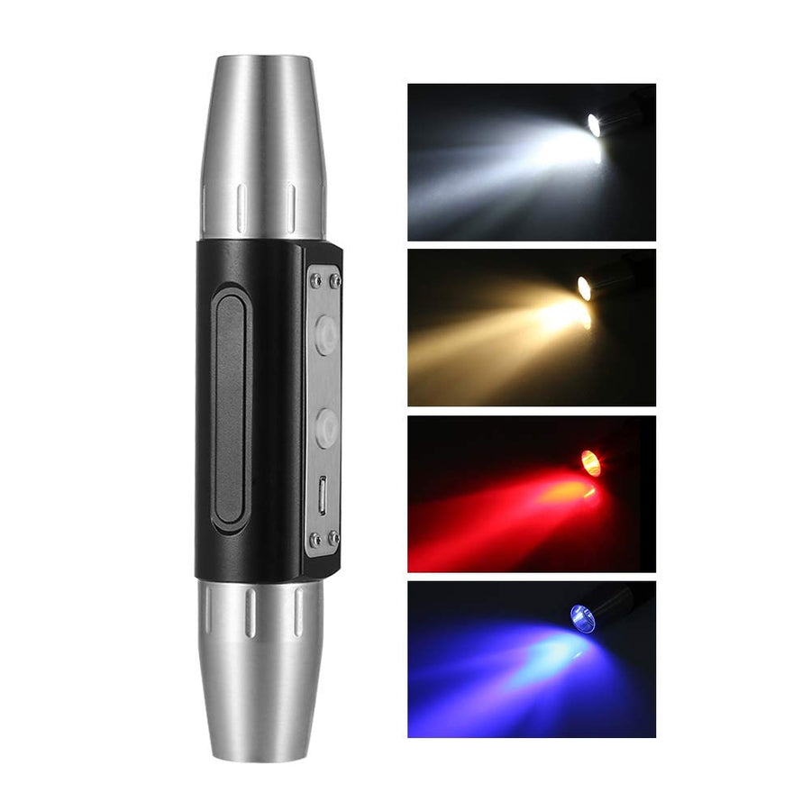 Jade Appraisal Light Detector Lamp, Super Bright DX6 USB Rechargeable Quad LEDs Expert Jade Appraisal Flashlight for Jewelry Appraisal Gemstones Diamond