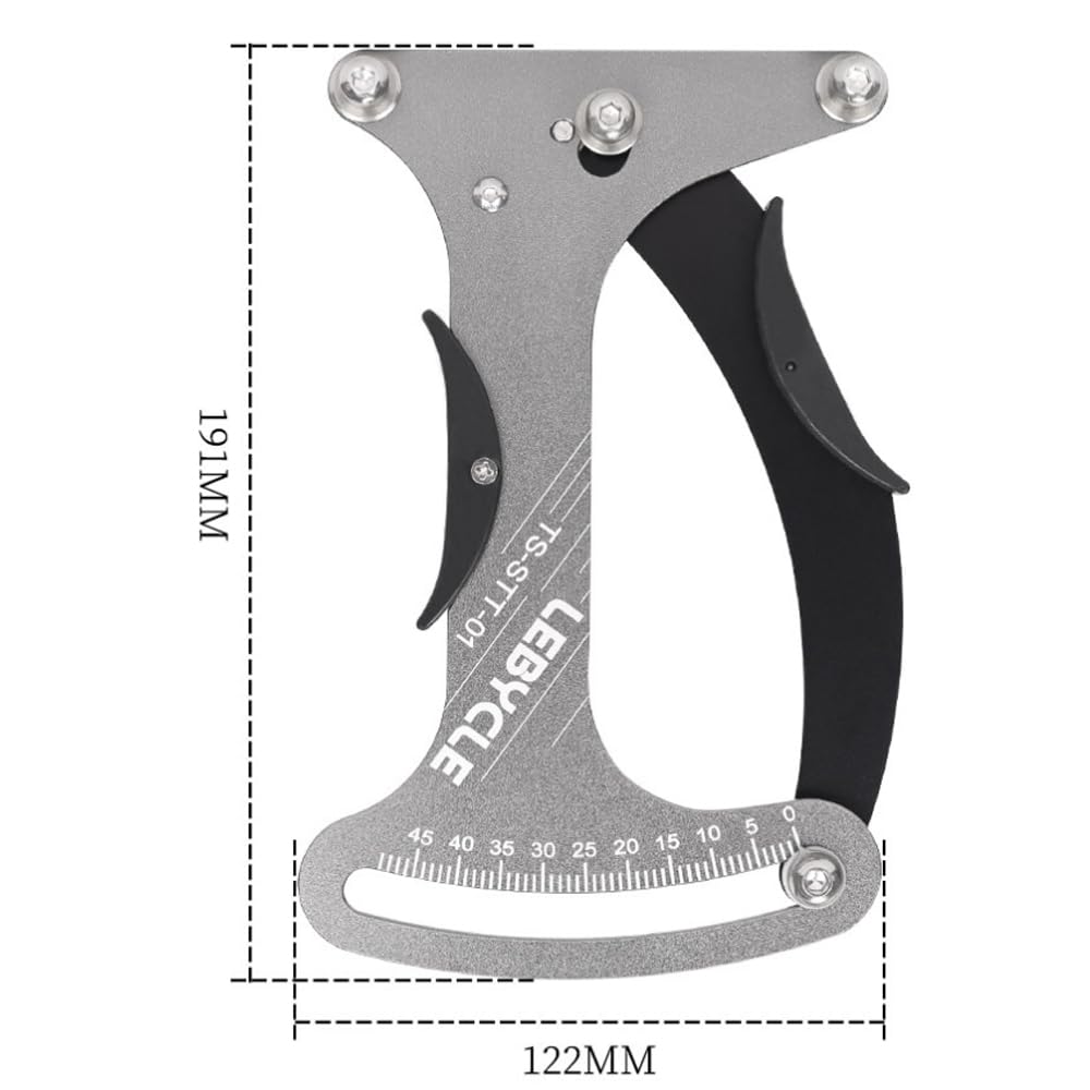 Bicycle Spoke Tension Meter Measuring Tool,Aluminum Alloy Wheel Repair Tool Road Bike Indicator Meter Tensiometer Adjustment Accurate Tool